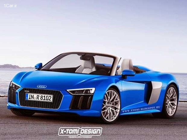 X-Tomi و آئودی R8 Spyder